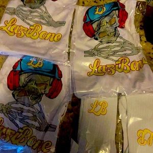 Shirts $25 wallet $12 socks $10